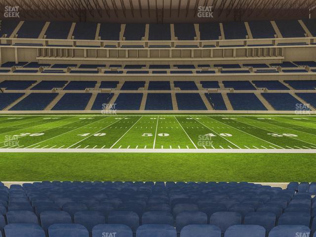 Seating view for Lucas Oil Stadium Section 113