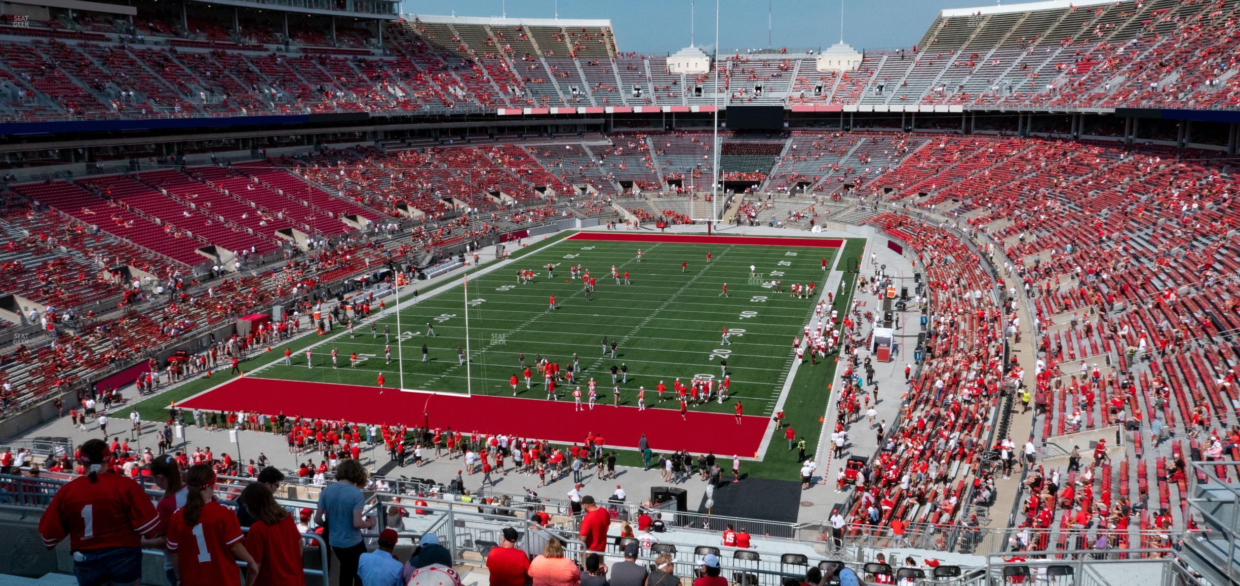 Seating view for Ohio Stadium Section 36 B