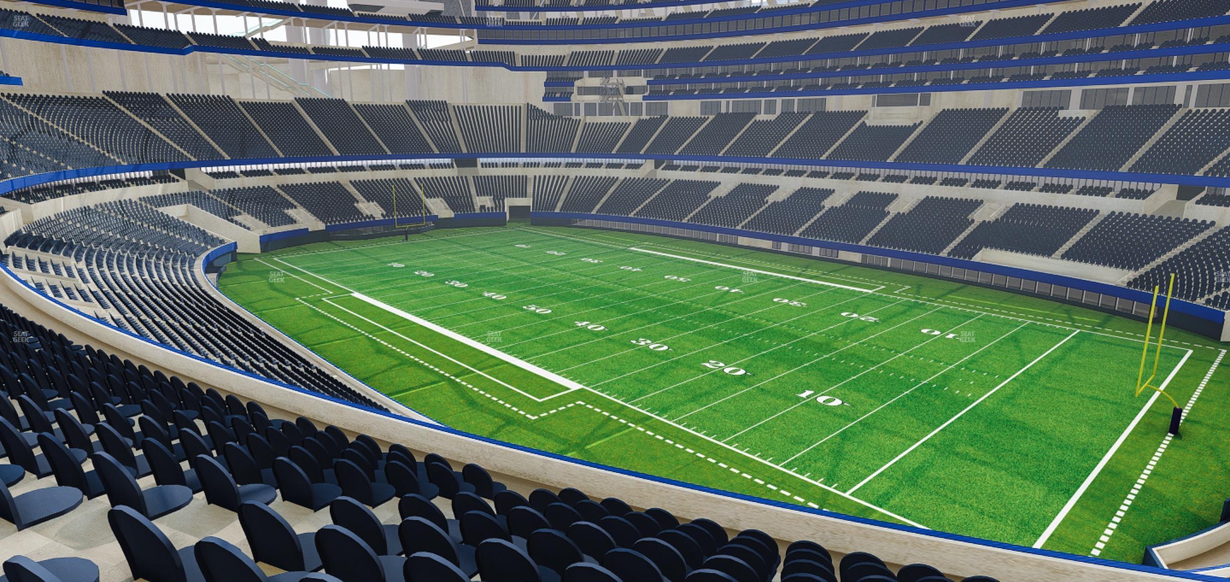 Seating view for SoFi Stadium Section 201