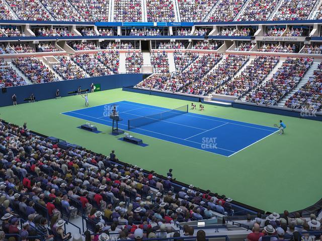 Seating view for Arthur Ashe Stadium Section Suite 242