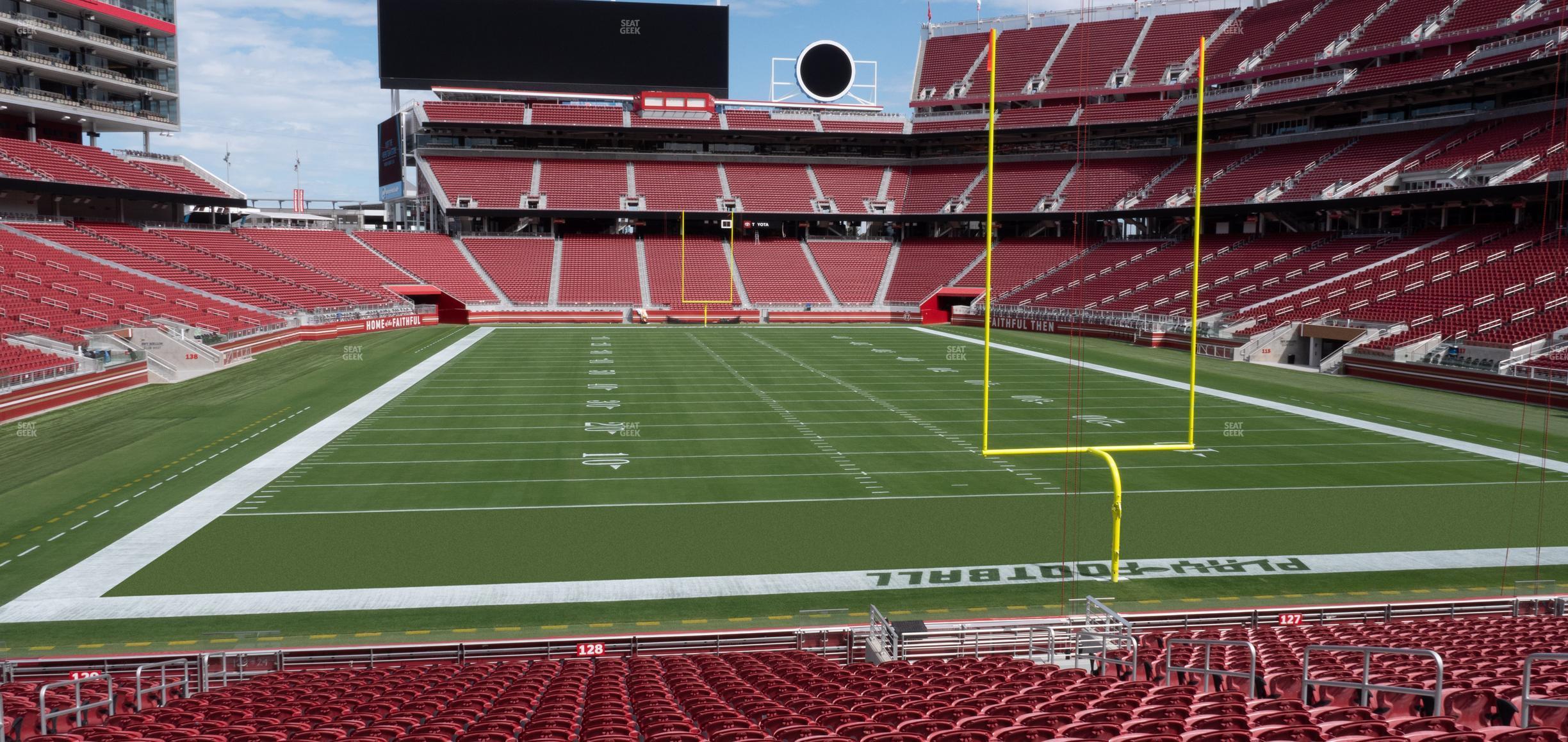 Seating view for Levi's Stadium Section 128