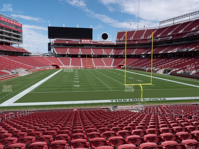 Seating view for Levi's Stadium Section 128