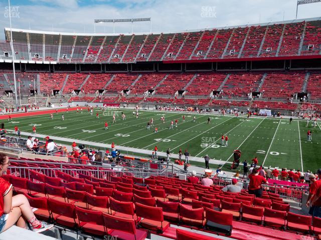 Seating view for Ohio Stadium Section 23 A