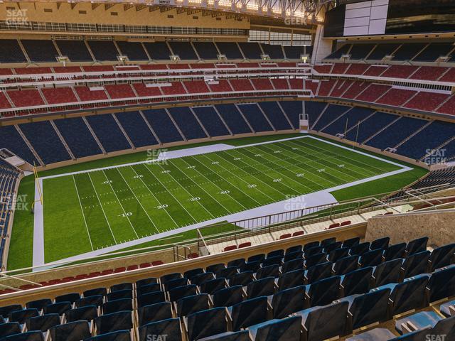 Seating view for NRG Stadium Section 612