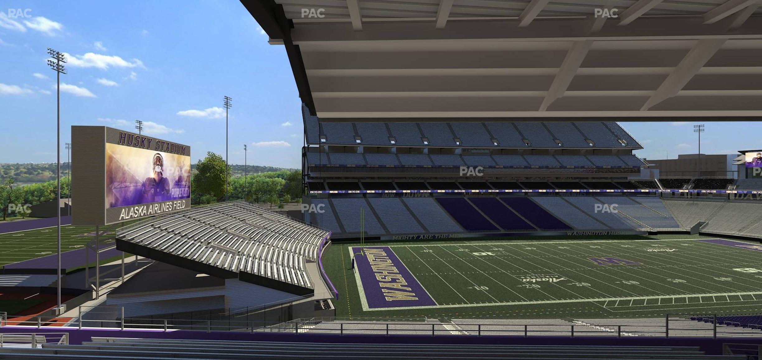 Seating view for Husky Stadium Section 233