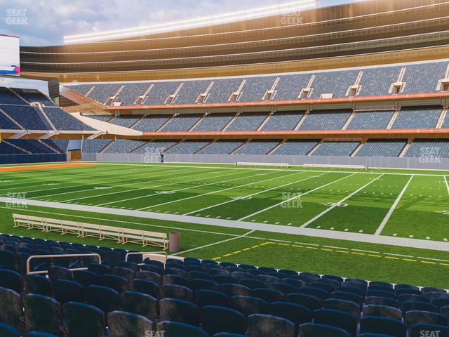 Seating view for Soldier Field Section 133