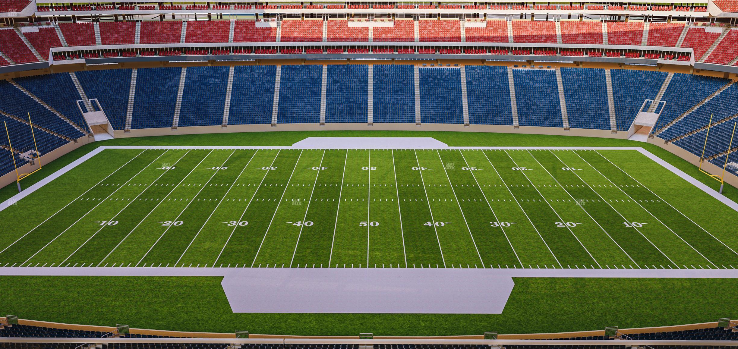 Seating view for NRG Stadium Section 534