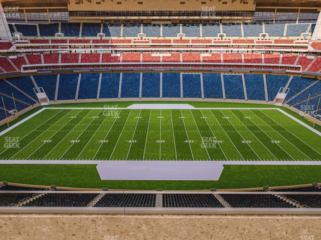 Seating view for NRG Stadium Section 534