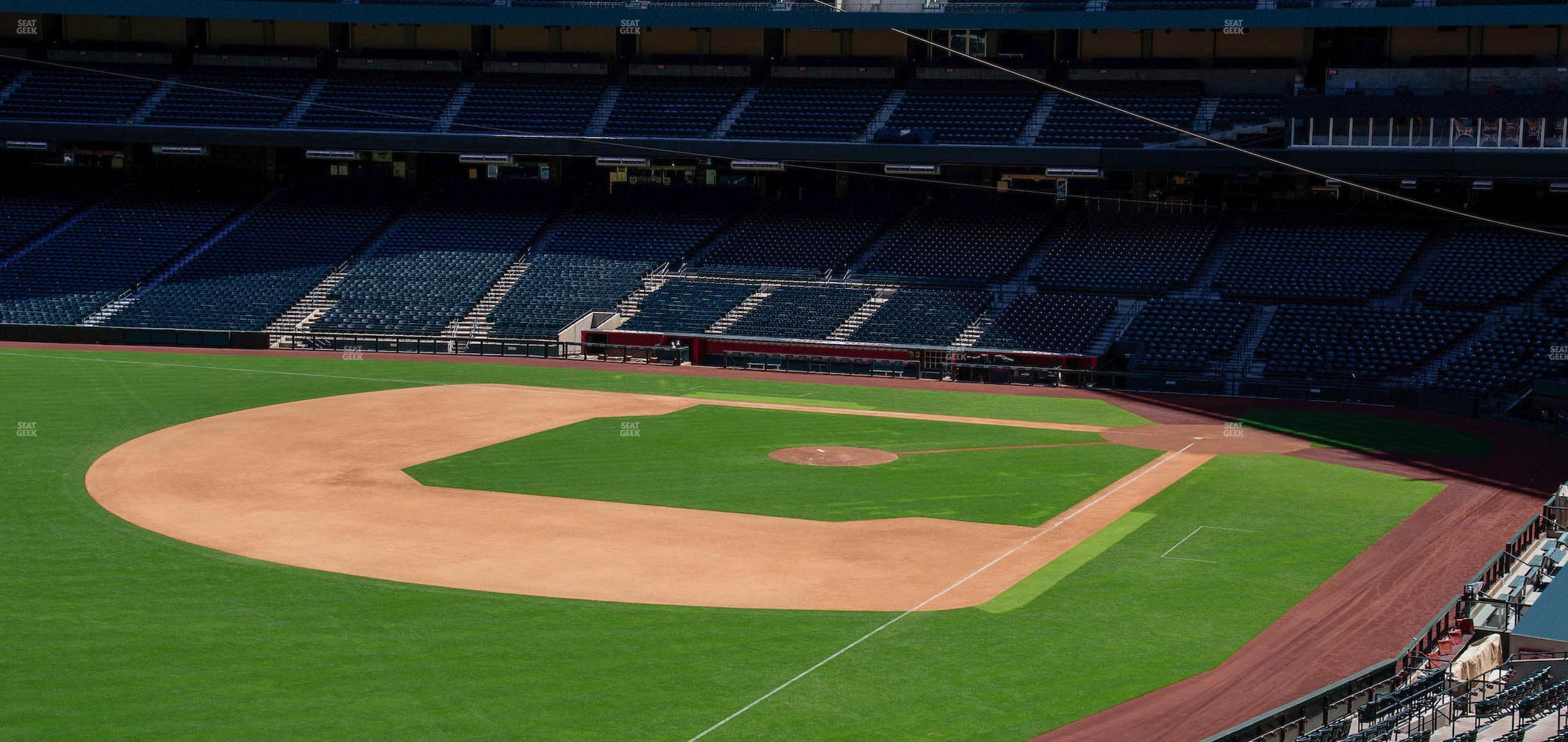 Seating view for Chase Field Section 220