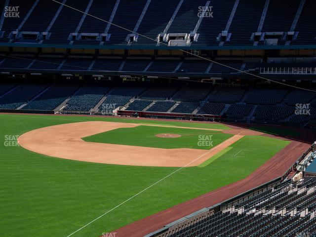 Seating view for Chase Field Section 220