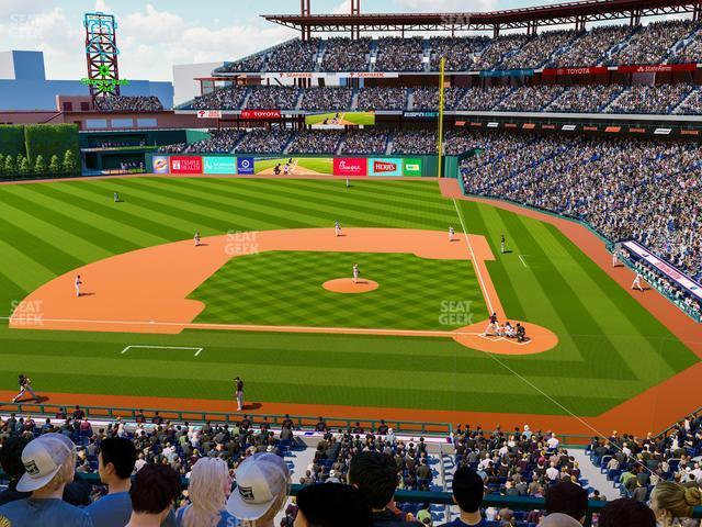 Seating view for Citizens Bank Park Section 227