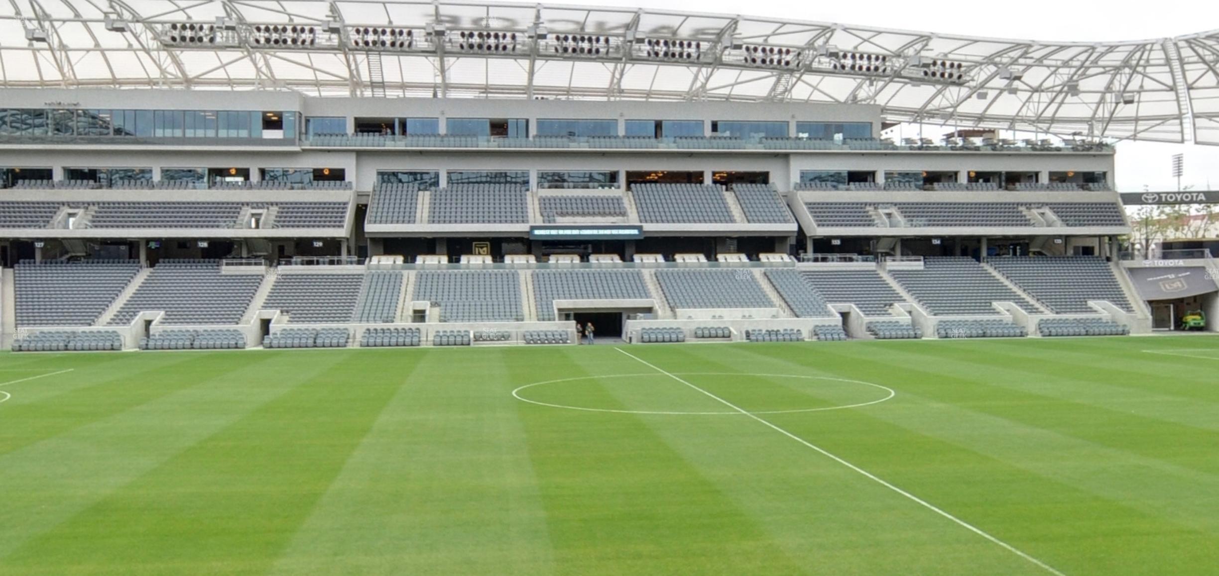 Seating view for BMO Stadium Section 114