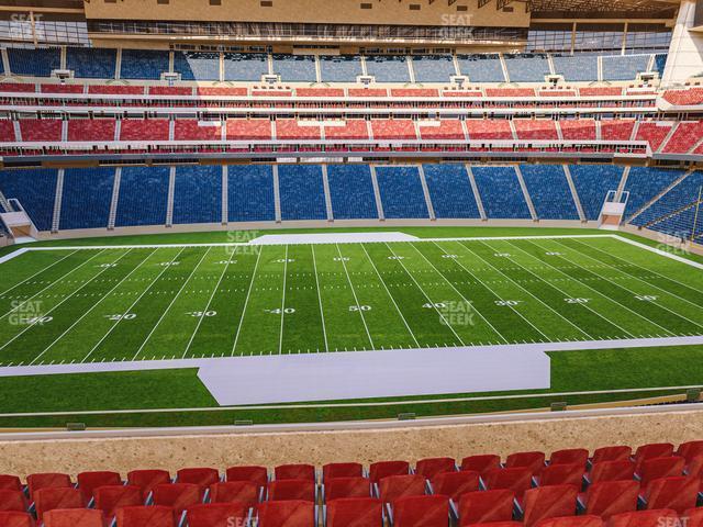 Seating view for NRG Stadium Section 338