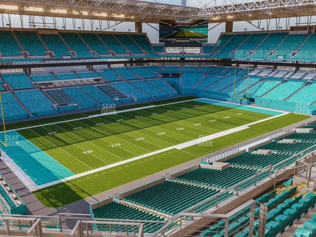 Seating view for Hard Rock Stadium Section 324