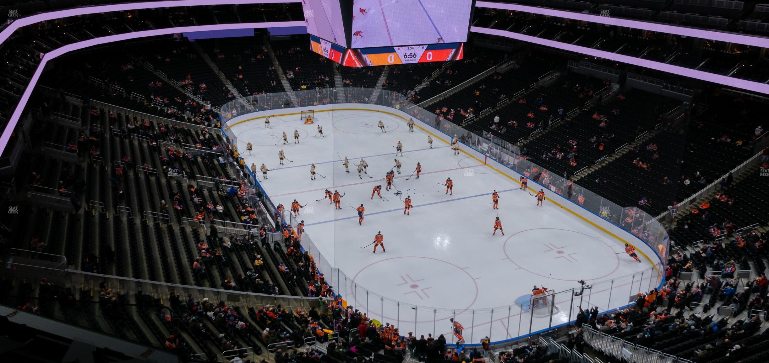 Seating view for Rogers Place Section 230