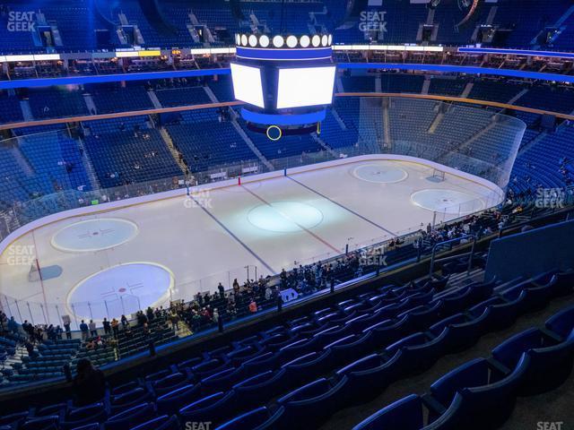 Seating view for KeyBank Center Section 308