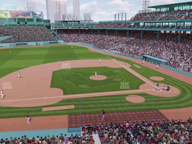 Seating view for Fenway Park Section Dell Technologies Suite L 7