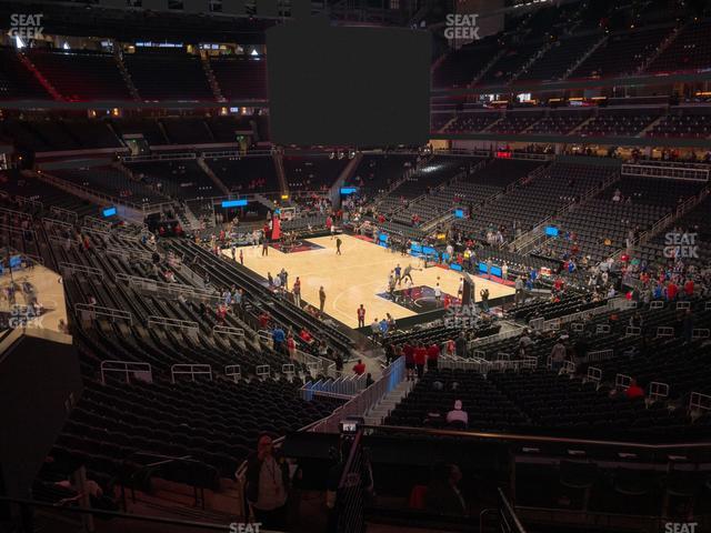 Seating view for State Farm Arena Section T 8