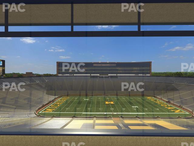 Seating view for Michigan Stadium Section 409