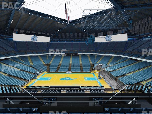 Seating view for Dean Smith Center Section 209