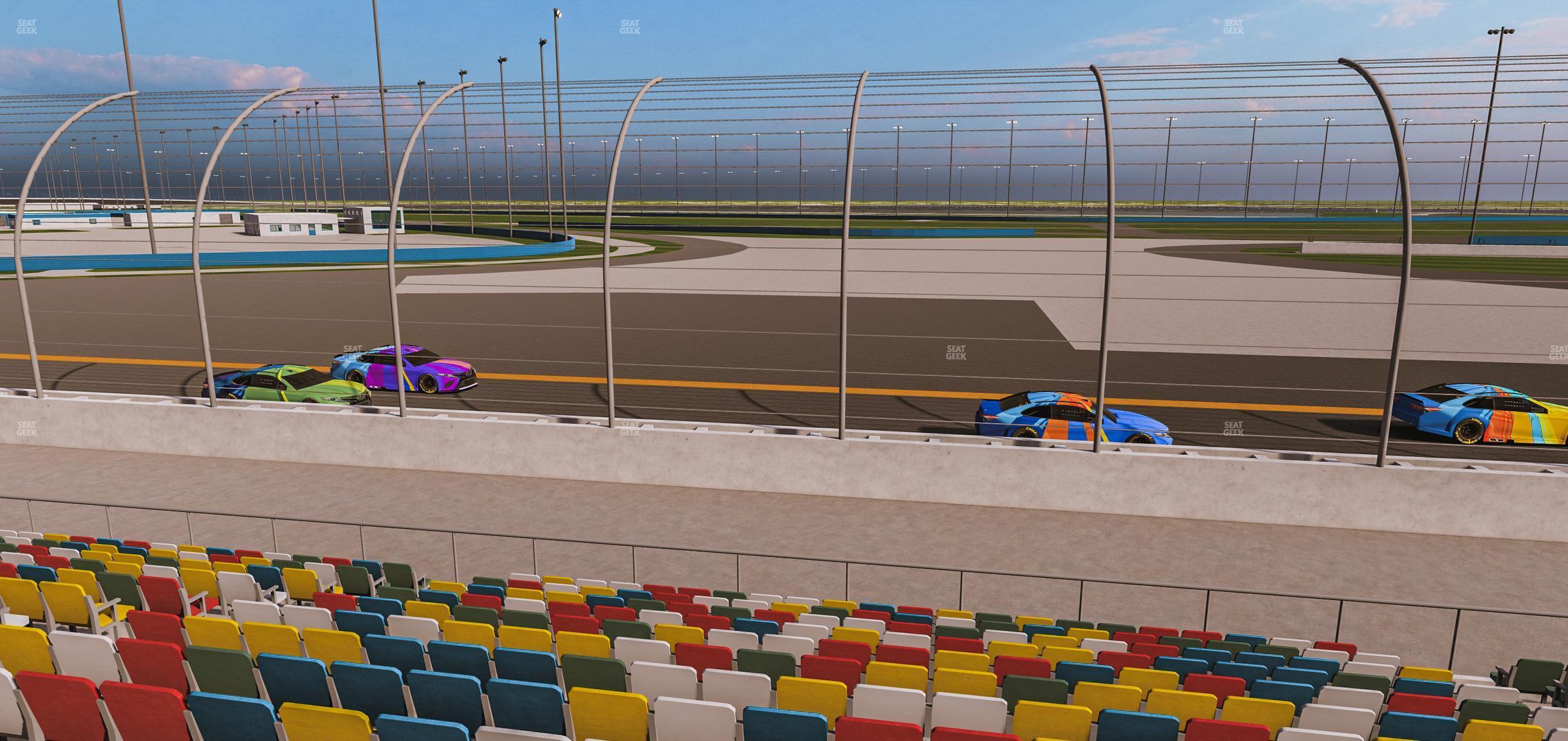 Seating view for Daytona International Speedway Section Front 179