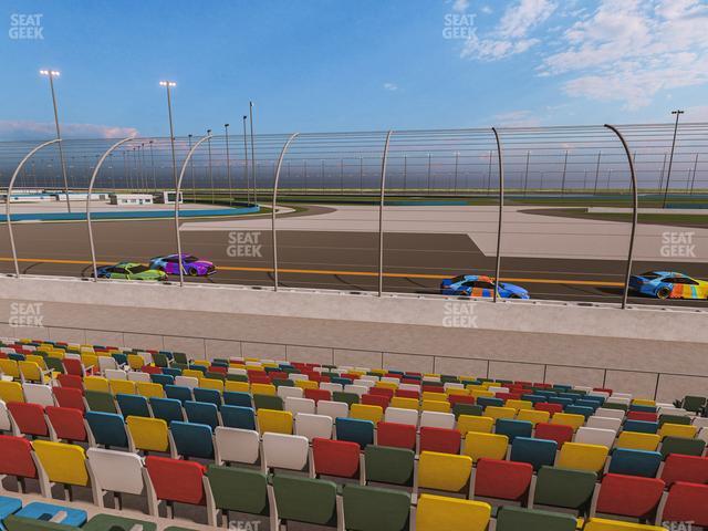 Seating view for Daytona International Speedway Section Front 179