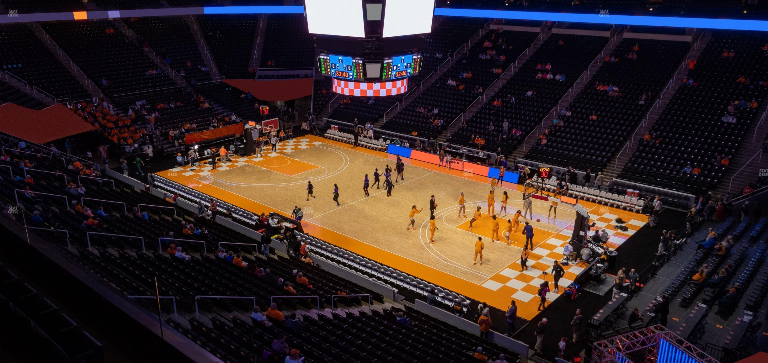 Seating view for Thompson-Boling Arena at Food City Center Section 317