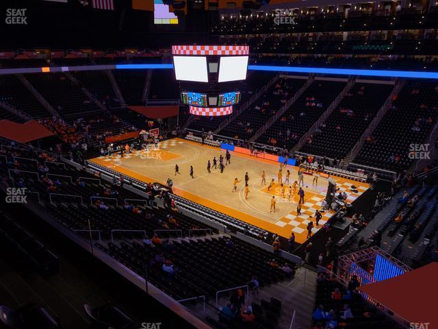 Seating view for Thompson-Boling Arena at Food City Center Section 317