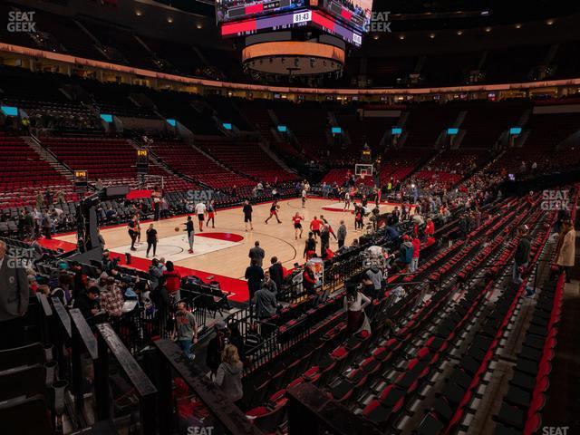 Seating view for Moda Center Section 104