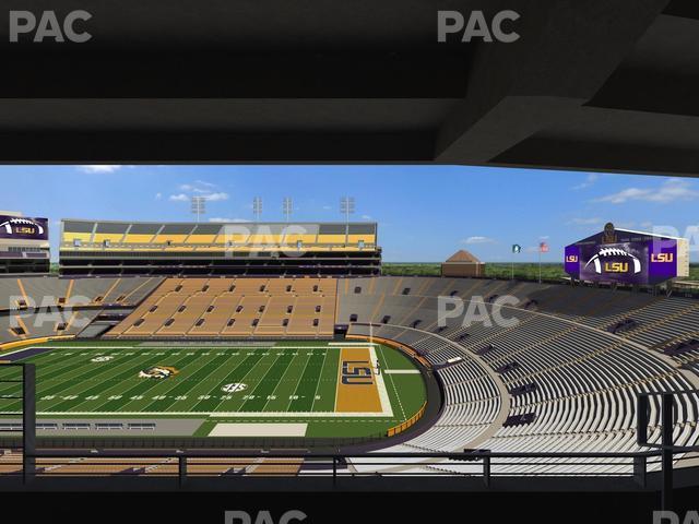 Seating view for Tiger Stadium Section Suite 203