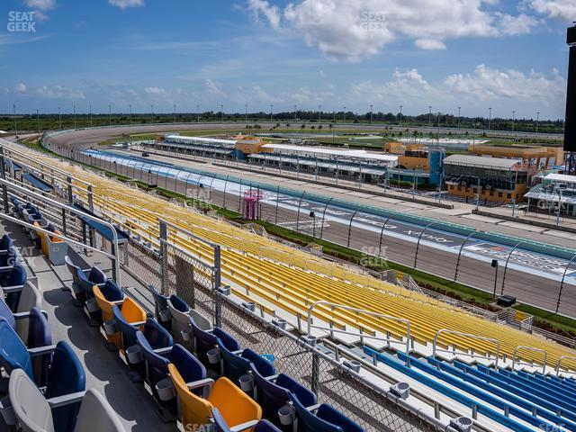 Seating view for Homestead-Miami Speedway Section Speedway Club 321