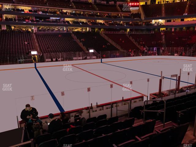 Seating view for Prudential Center Section 7