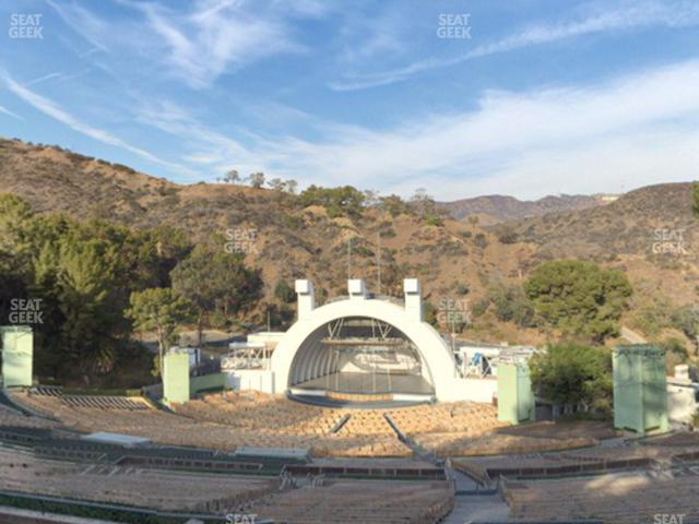 Seating view for Hollywood Bowl Section R 2