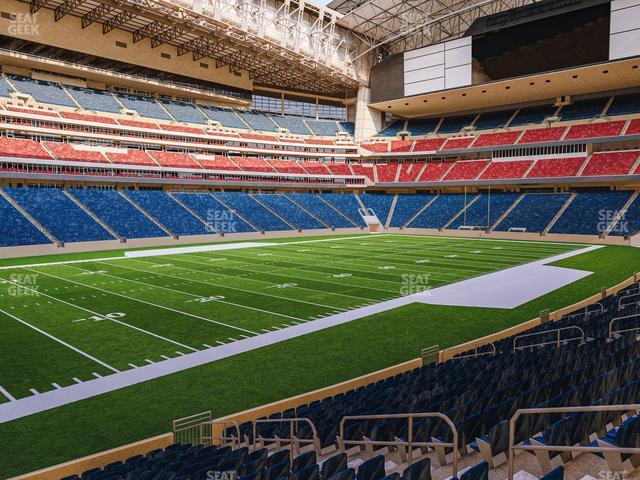 Seating view for NRG Stadium Section 131