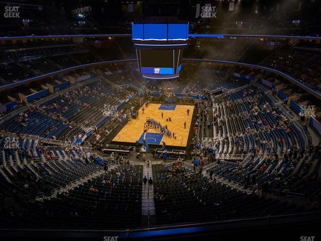 Seating view for Kia Center Section 232