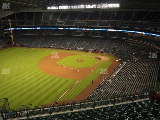 Seating view for Minute Maid Park Section 406