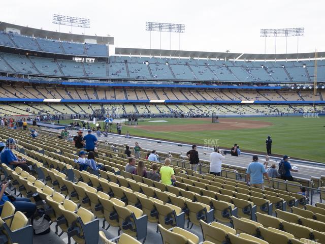 Seating view for Dodger Stadium Section 42 Fd