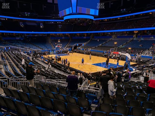 Seating view for Kia Center Section 103