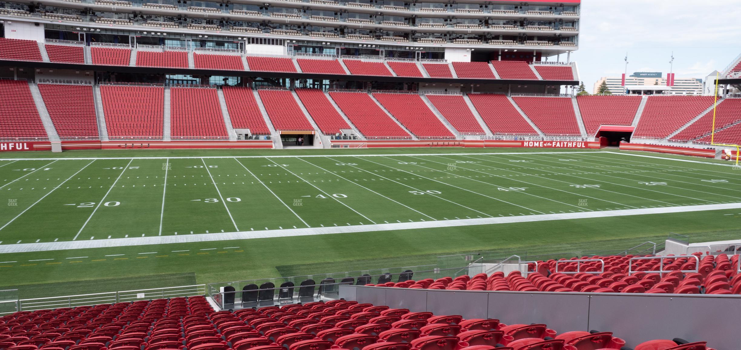 Seating view for Levi's Stadium Section 118