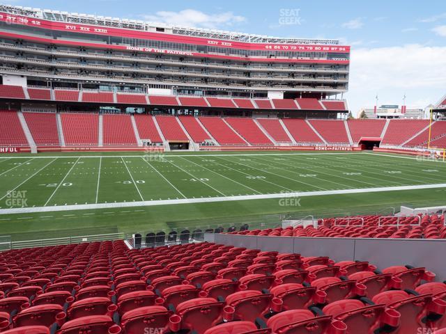 Seating view for Levi's Stadium Section 118