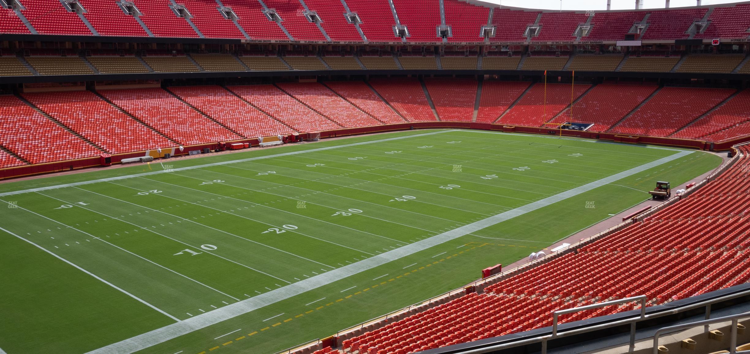 Seating view for GEHA Field at Arrowhead Stadium Section 230