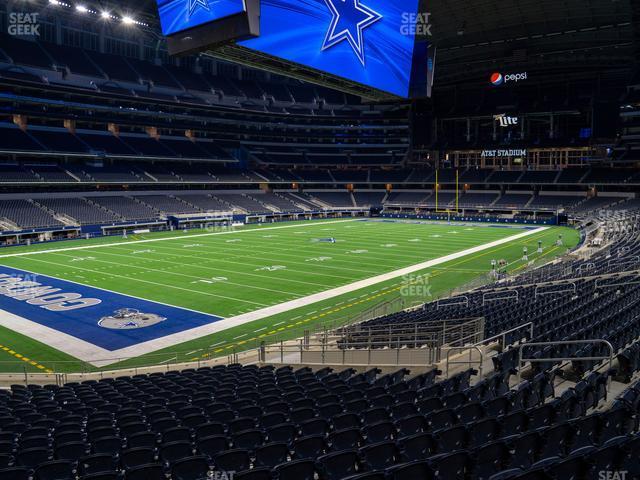 Seating view for AT&T Stadium Section Hall Of Fame Suite 211