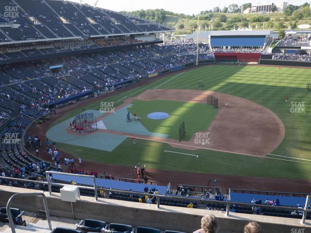 Seating view for Kauffman Stadium Section 430