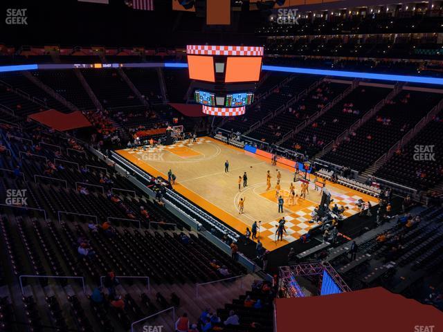 Seating view for Thompson-Boling Arena at Food City Center Section 316