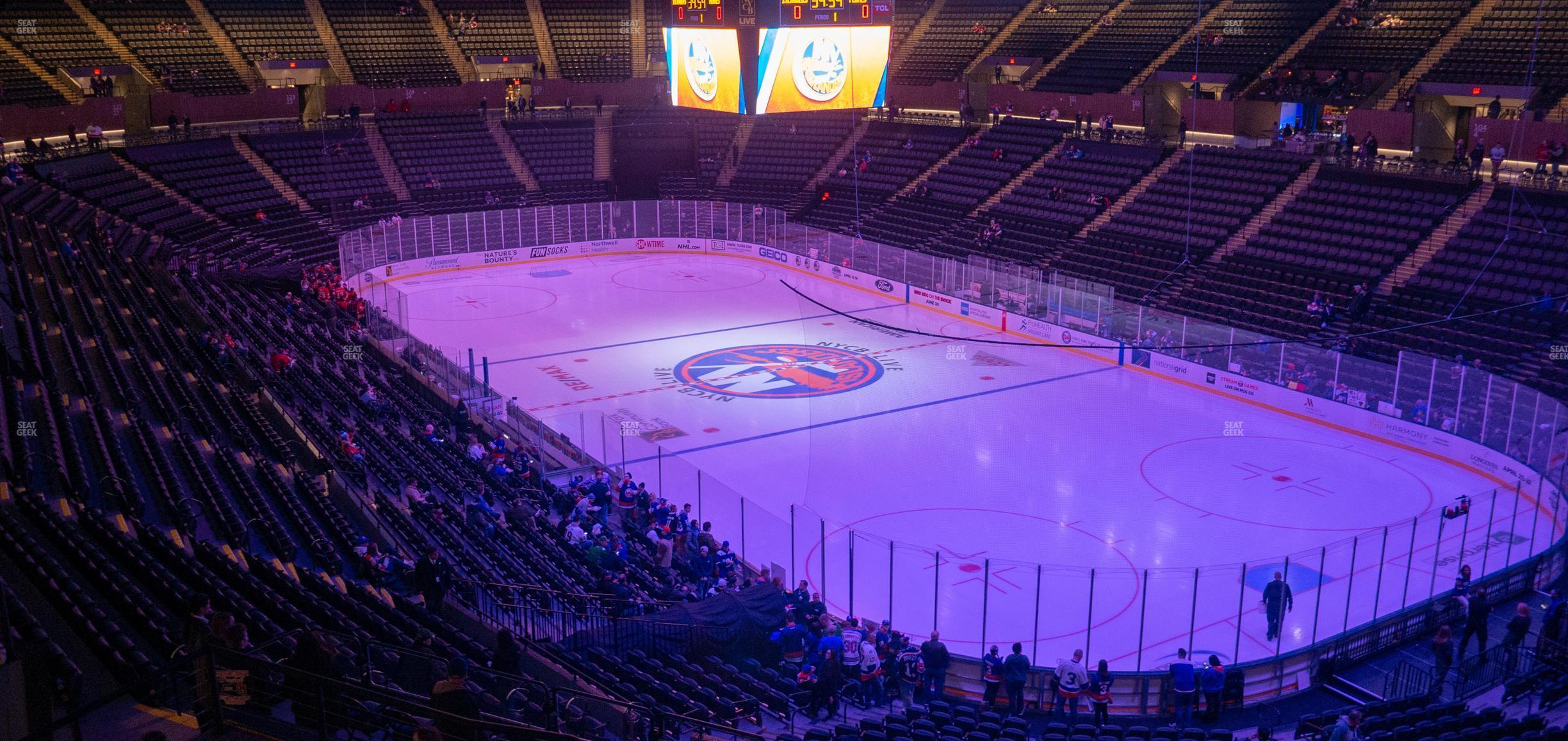 Seating view for Nassau Coliseum Section 217