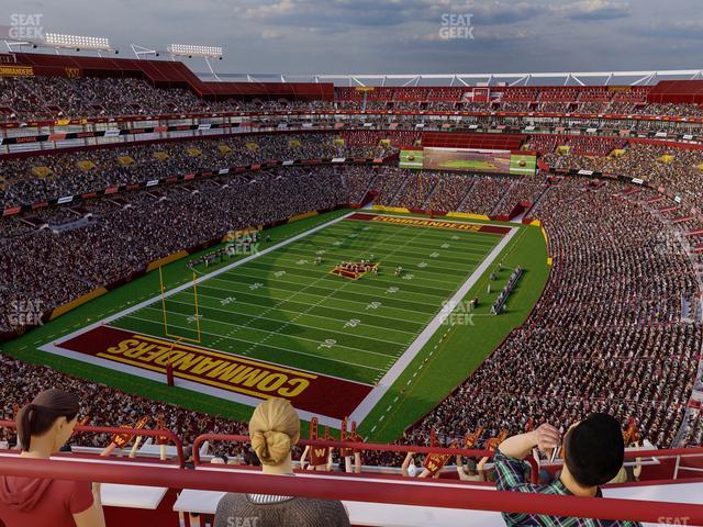 Seating view for Northwest Stadium Section Sro 437