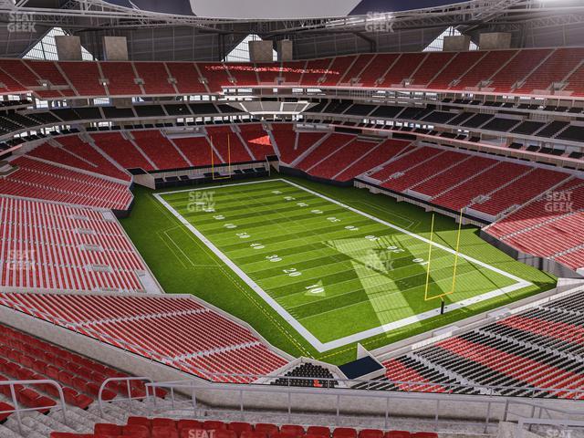 Seating view for Mercedes-Benz Stadium Section 302