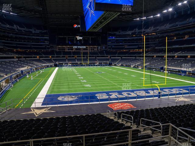 Seating view for AT&T Stadium Section Hall Of Fame Suite 221