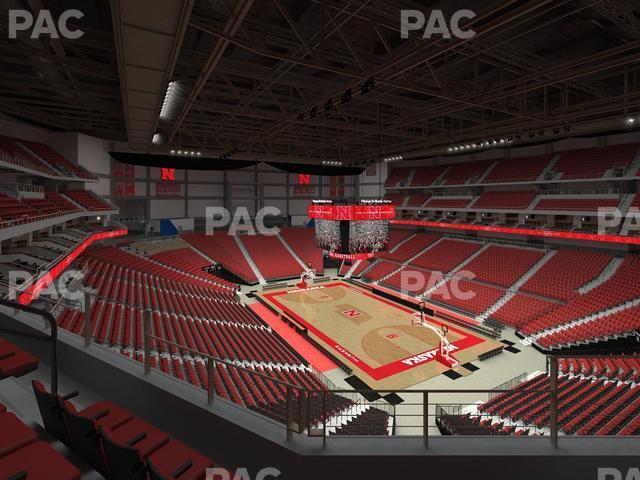 Seating view for Pinnacle Bank Arena Section 215