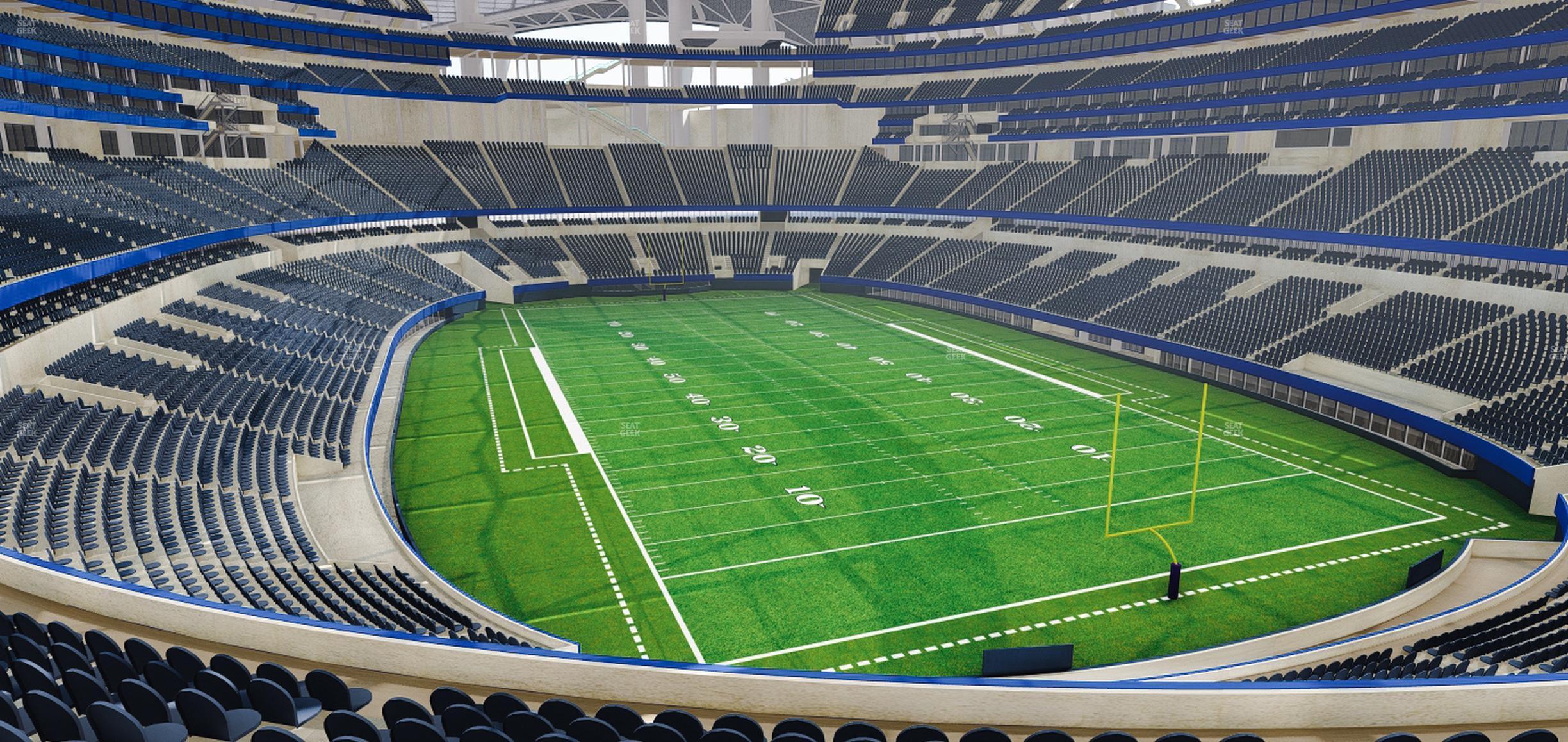 Seating view for SoFi Stadium Section 204